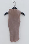Marc Le Bihan Silk Shrink Turtleneck Top 26957 Series MLB-26957 E23-GKMG ROSE ANCIEN Dried Rose 26957 E23